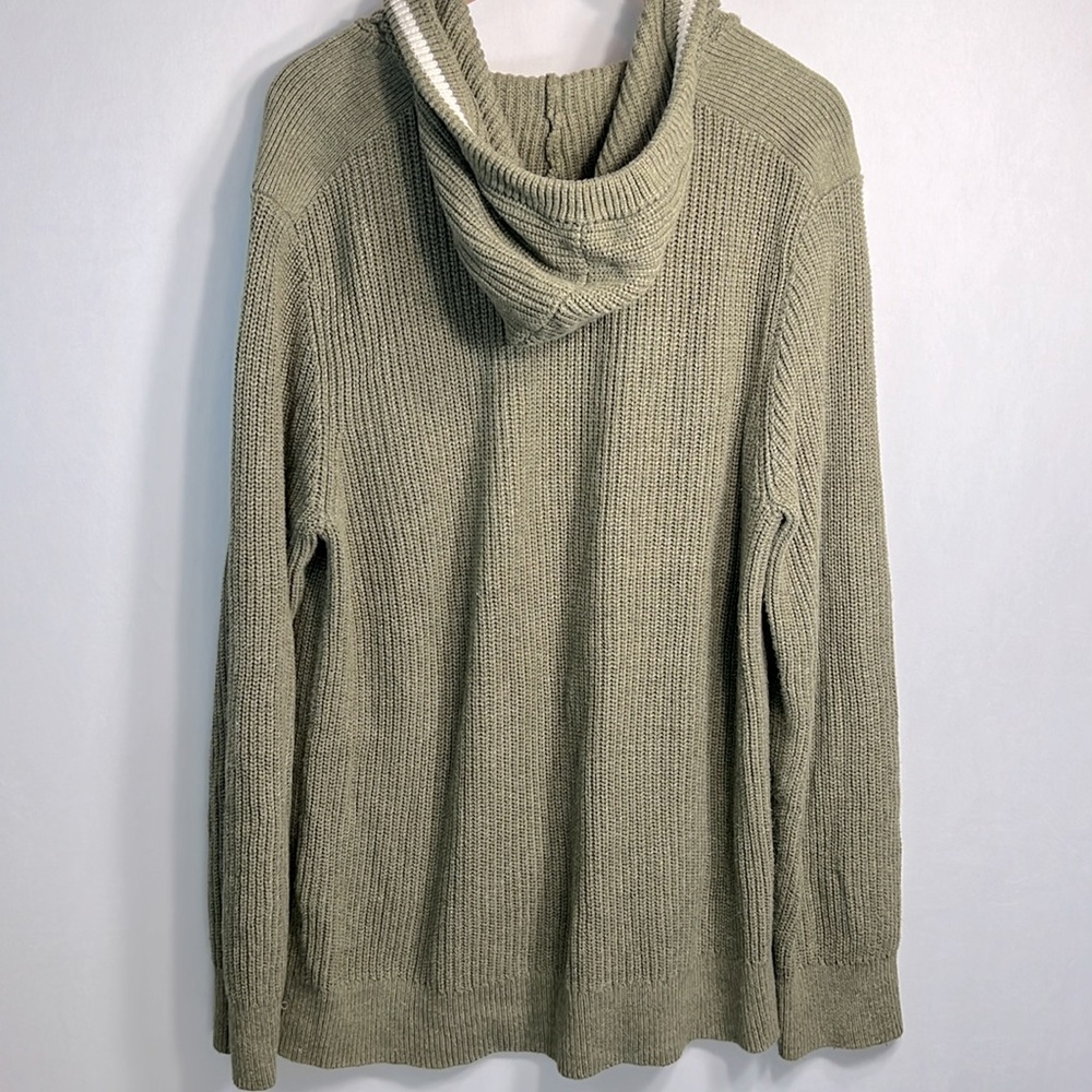 Roots Long Sleeve 100% Cotton Sweater Hoodie size L - Picture 7 of 8